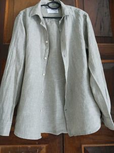 Linen Blend Shirt from Selected Homme