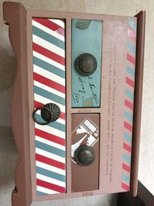 Vintage Style Wooden Jewelry Box