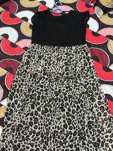 Leaopard Print Dress