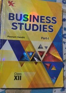Class XII Business Studies Part-I &amp; Part-II Books
