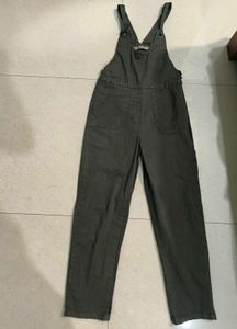 Stretch denim overall
