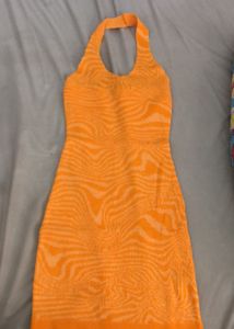Brand New H&amp;M Crochet Halter Neck Dress
