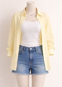 🚨sale🚨Yellow Button-Down Shirt