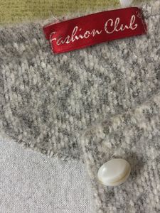 Cozy Grey Textured Knit Sweater
