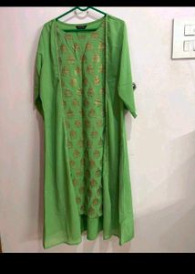 Elegant Kurta Set with attachedJacket