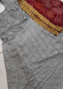 Grey lehnga choli