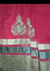 Heavy Beautiful red Anarkali Kurta Set