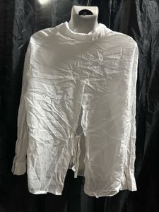 Classic White Button-Up Shirt
