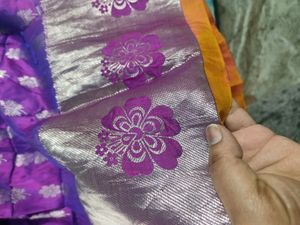 Pure Silver Pattu Lehenga Set