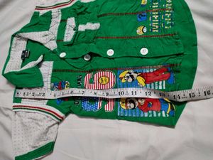 Kids Mario Themed Shirt and Pants Set