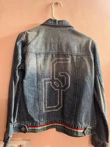 vintage Dolce &amp; Gabbana embellished denim jacket
