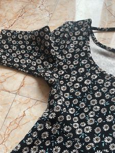 Cute Floral Print Dress