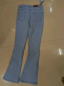 Light Wash Flare Jeans