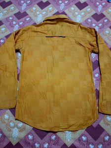 Classic Mustard Casual Shirt