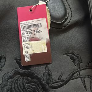 Paprika Suede Leather Bag - One Zipper Not Working