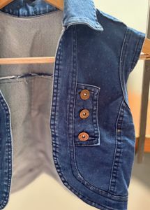 Denim Shrug Jacket