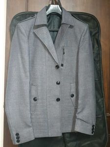 brand new👌Men's Gray  Blend Peacoat 40S