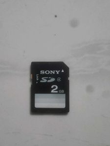 Sony 2GB SD Card