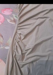 Elegant Ruched One-Shoulder Maxi Dress