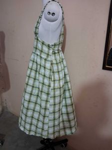 Plaid Pinafore Dress