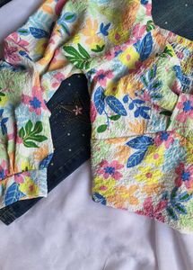 Floral Crop Top