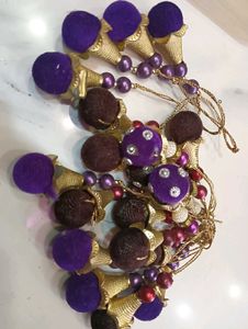 Mirror & Velvet Tassels