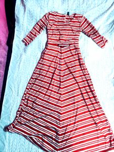 Striped Maxi Dress