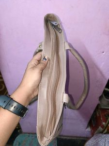 Stylish Taupe Tote Bag