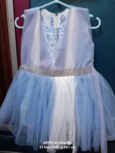 Beautiful White Tulle Baby Dress
