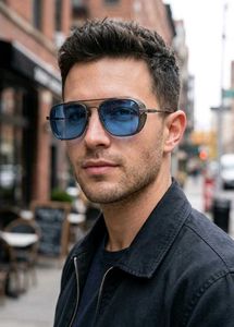 Stylish Blue Lens Sunglasses