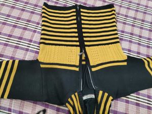 Striped Knit Cardigan