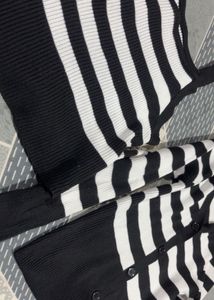 Chic Striped Cardigan Sweater