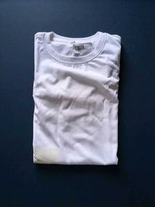 Kids White Cotton T-Shirt – Cute Baby Krishna Grap