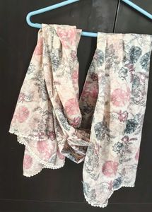 Floral Print Stole