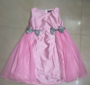 Kids Bows Frock (6-7) LOWEST PRICE