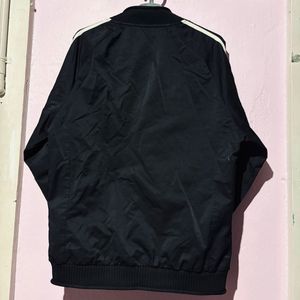 Stylish Black Bomber Jacket
