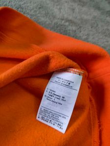 Orange Jordan Crewneck Sweatshirt