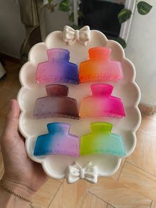 ✨ Pastel Gradient Hair Claw Clip Set ✨