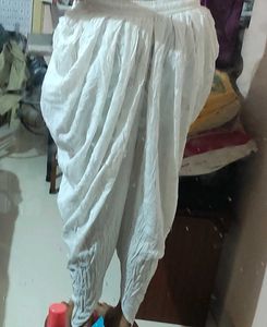 White Dhoti Pant