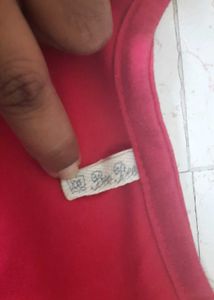 Clearance Red Tshirt stretchable For Daily wear