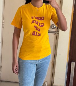 Yellow Graphic T-Shirt