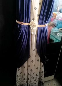 Elegant Ethnic Gown with Belt