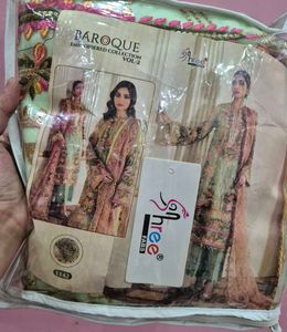 shree fabs embroidered suit