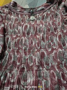 Pink Printed Top