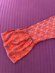 Max Rust Orange Peplum Short Kurta