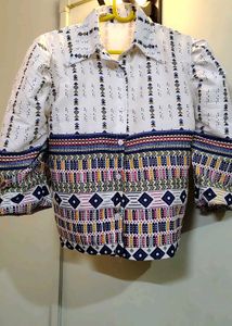 Vintage Patterned Shirt