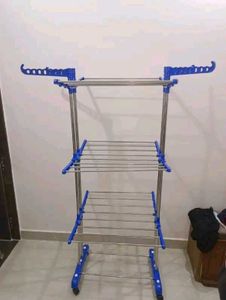 Double Layer Drying Rack with Wheels