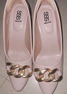Chic Chain Detail Ballerinas