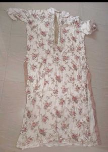 Floral Print Kurta Set