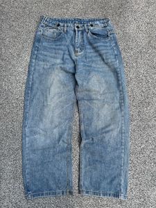 Light Wash Wide Leg Jeans